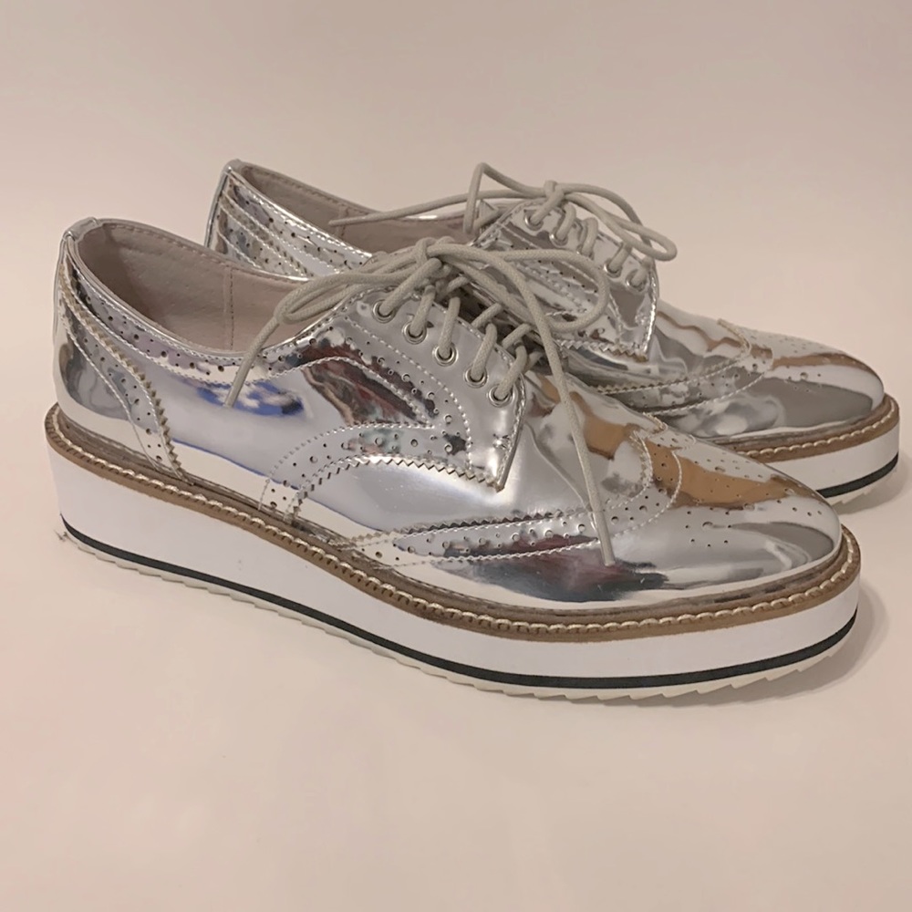 Shellys London platform Oxford shoes